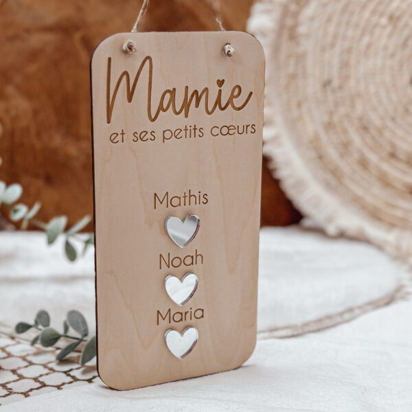 Mamie et ses petits cœurs