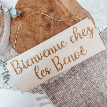 Pancarte Bienvenue