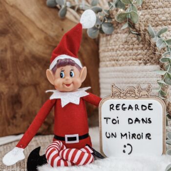Ardoise effaçable lutin