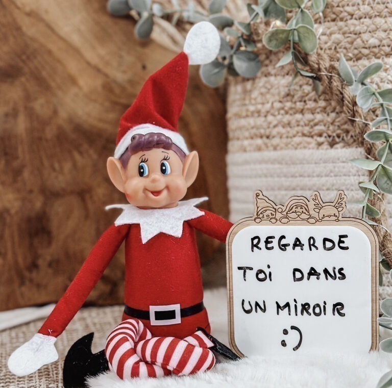 Ardoise effaçable lutin