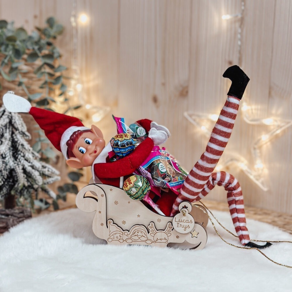 Traineau lutin farceur