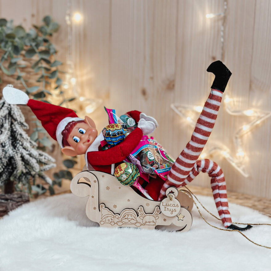 Traineau lutin farceur