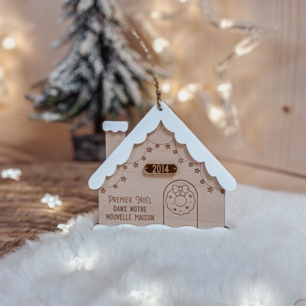 suspension Premier Noël dans notre nouvelle maison 2