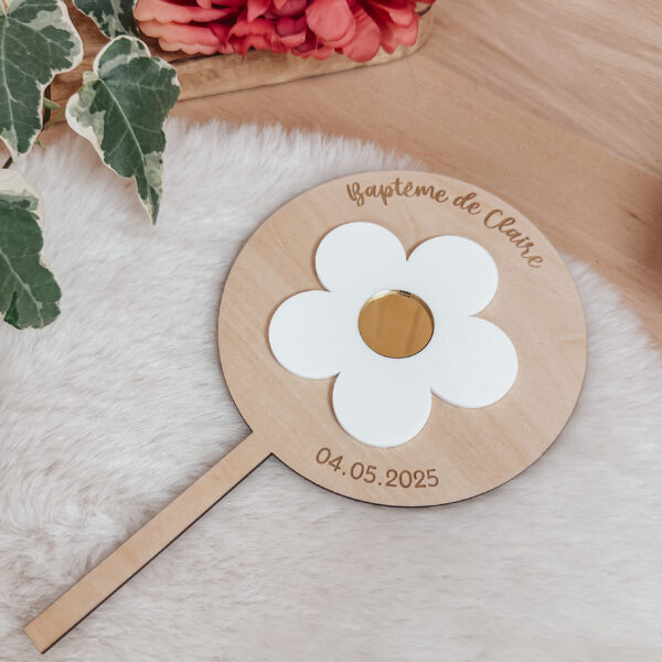Cake topper marguerite