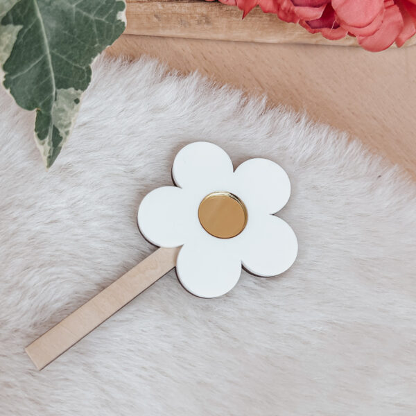 Mini topper marguerite