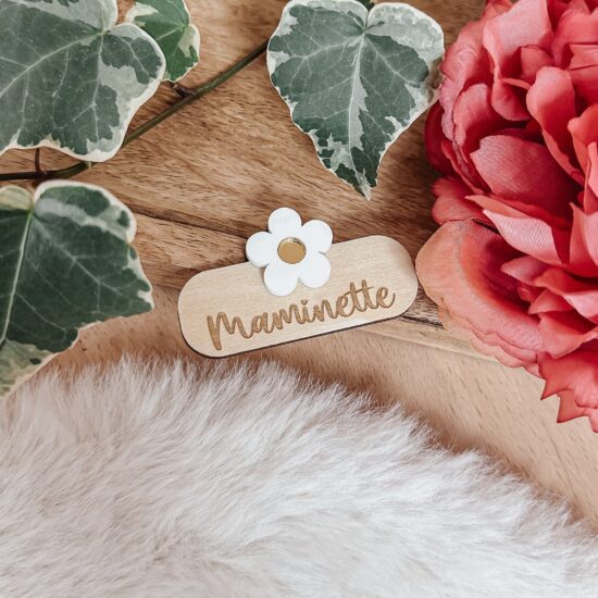 Marque place fleur N°2