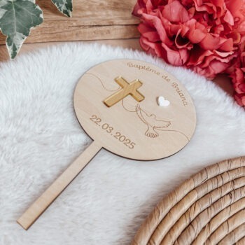 Topper croix colombe