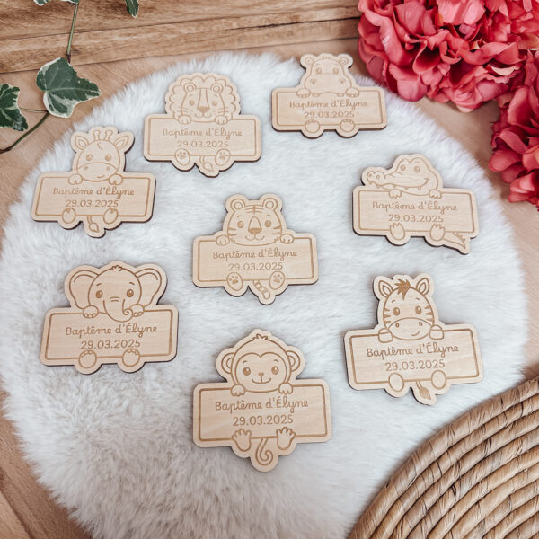 Magnet animaux de la jungle