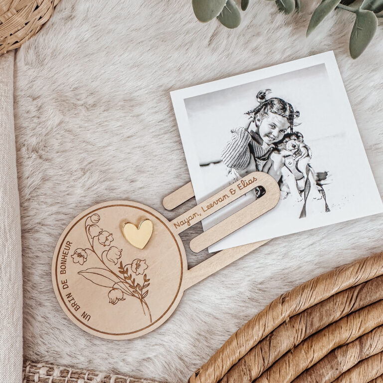 Magnet muguet + photo