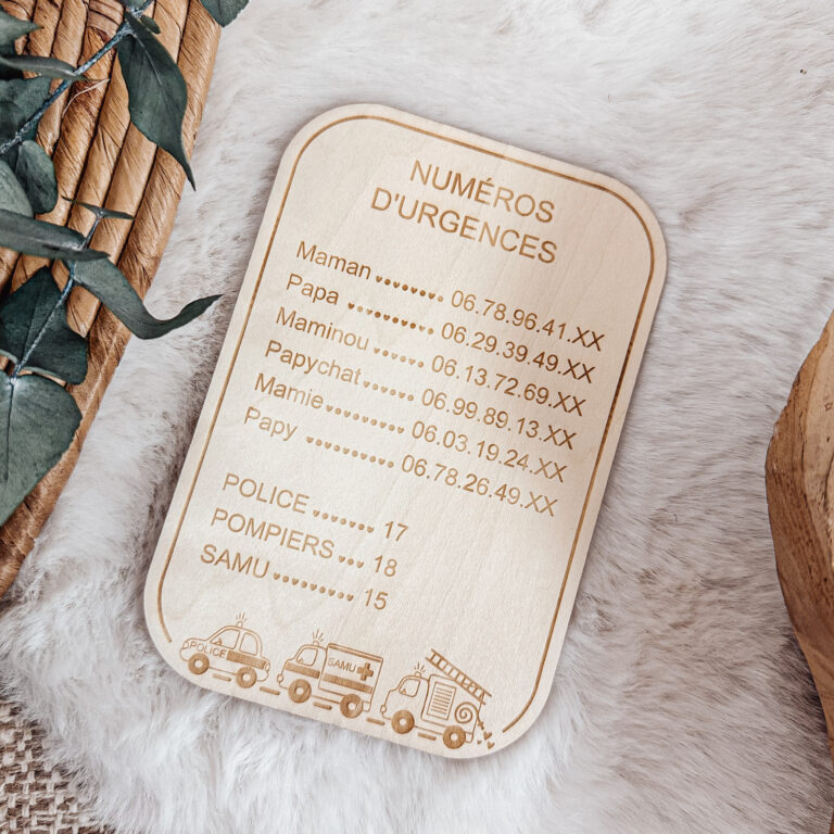 Numéros d'urgences
