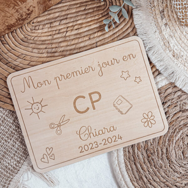 Pancarte Premier jour et Dernier jour