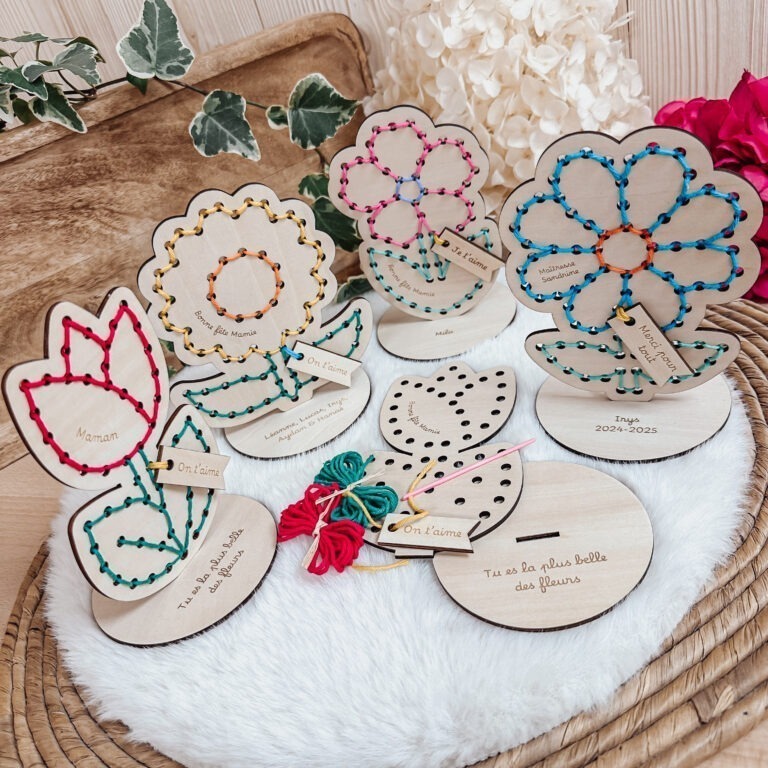 Fleur à broder – Image 2