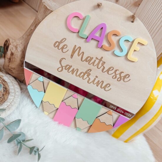 Pancarte de classe