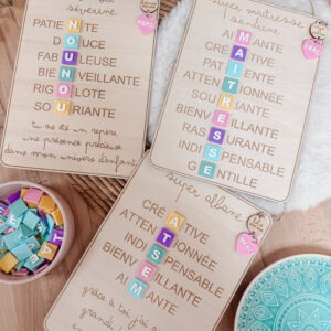 Pancarte scrabble